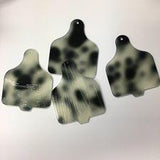Cow Ear Tag Shaped Acrylic 3" - CraftChameleon