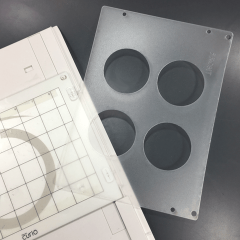 2.5" Round Disk Template for Etching - CraftChameleon