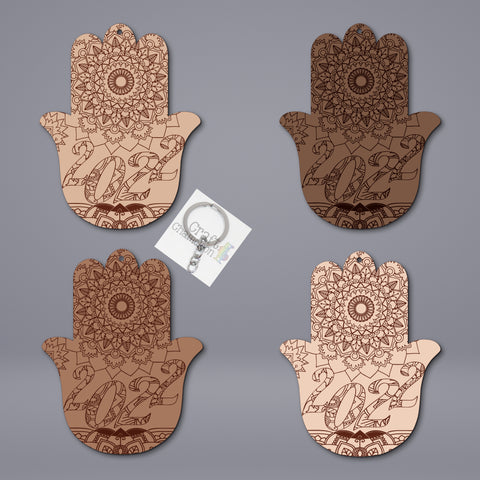 Henna Hand Digital Sublimation Design