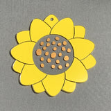 Sunflower Acrylic Blank Shape ~ Multiple Sizes