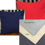 Cotton Canvas Pillow Covers or Cases - Sold Individually 18 x 18 - CraftChameleon
 - 3