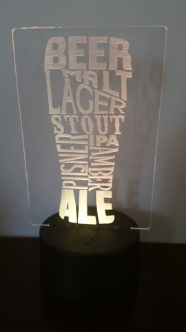 Beer Wordart Digital Design