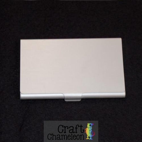 Aluminum Business Card Case - CraftChameleon
 - 1