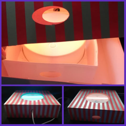 Box Template to fit Light Base by ONE Designs DESIGN ONLY