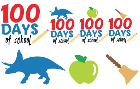 100 Days of School Digital Design