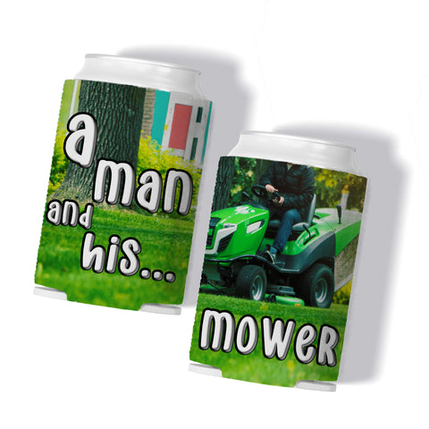 A Man and His Mower Sublimation Digital Design