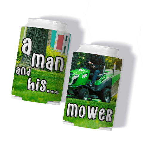 A Man and His Mower Sublimation Digital Design