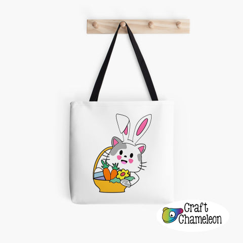 Easter Cat Digital Sublimation Design