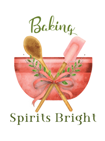 Baking Spirits Bright Sublimation Digital Design
