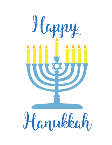 Happy Hanukkah Wordart Design Only