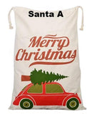 Santa Sacks - Christmas Bags - Ready for you monogram or personalize - CraftChameleon