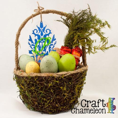 Set of 5 ~ Easter Egg Shaped Acrylic - CraftChameleon
 - 1