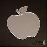 Set of 5 ~ 3" Apple Acrylic Shape - CraftChameleon
 - 3