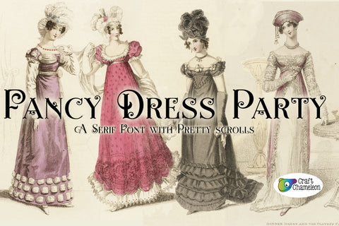 Fancy Dress Party Font