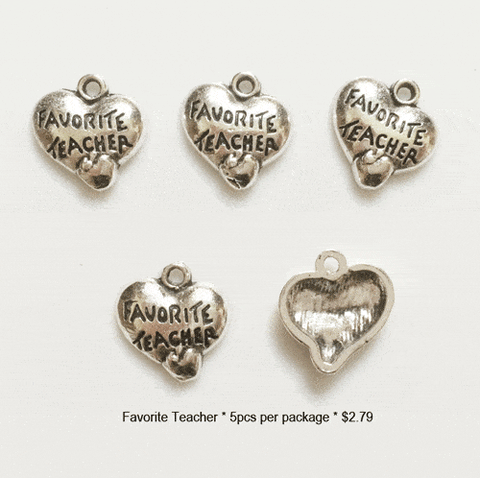 Favorite Teacher Charm - CraftChameleon