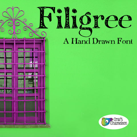 Filigree Font