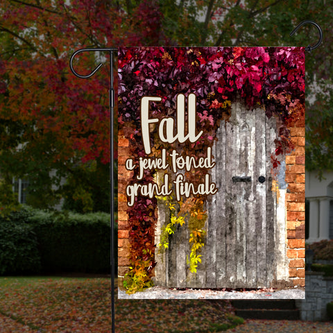 Fall, A Jewel Toned Grand Finale Sublimation Digital Design