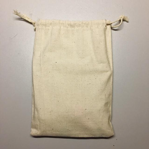 Natural Canvas Bags 5"x7" - CraftChameleon

