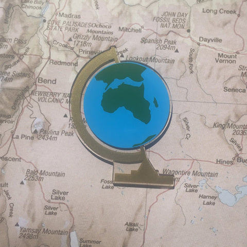 Globe Shaped Acrylic - CraftChameleon
 - 1