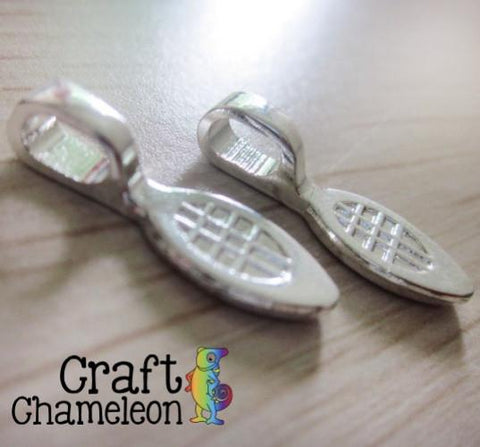 Set of 25 ~ Silver Plate Bails - CraftChameleon
- 1