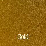 12 x12 Glitter Leatherette Vinyl Faux Leather Sheets - Gold