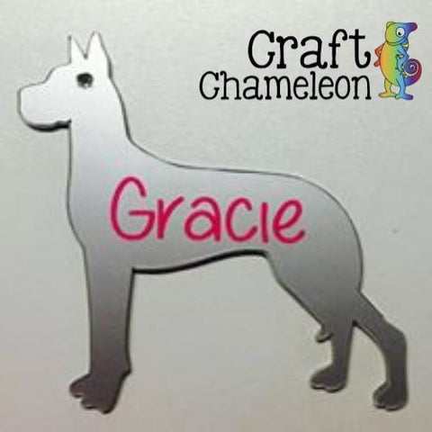 Great Dane Acrylic Shaped Dog - CraftChameleon
 - 1