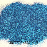 Leon's Sparkles - Fabulous Resin Crafting Glitter - Gummy Bear Blue