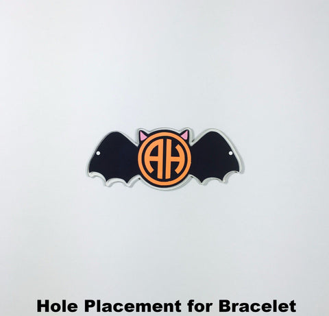 Set of 5 ~ Halloween Bat Acrylic Shape for Necklace or Bracelet - CraftChameleon
 - 1