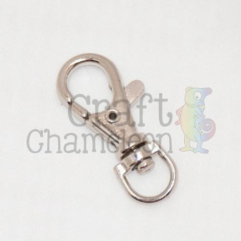 Set of 25 ~ Swivel Lobster Clasp - CraftChameleon
