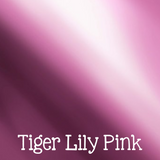 Siser Easyweed Metal Heat Transfer Vinyl ~ Multiple Colors - Tiger Lily Pink