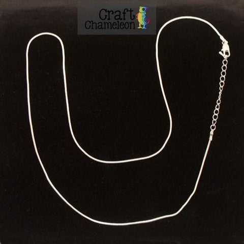 Sets of 5 - Snake Chain Necklaces 24", 32", 36" Silver Plate & Gold Tone - CraftChameleon
