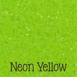 Siser Glitter Heat Transfer Vinyl - Neon Yellow Glitter