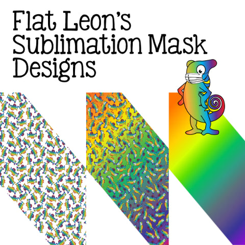 Leon Mask Sublimation Digital Design