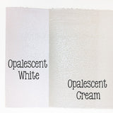 12 x12 Sheets Craft Mesh - Opalescent Cream - Opalescent White