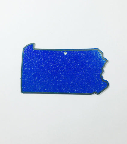 Pennsylvania Acrylic State Shape ~ Multiple Sizes - CraftChameleon
 - 1