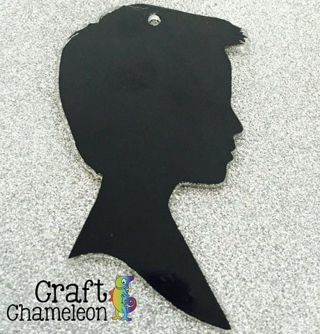 Acrylic Boy Silhouette - CraftChameleon
 - 1