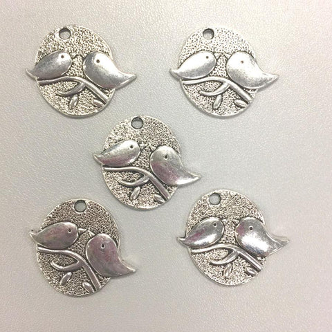 Love Birds Charms