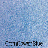 Siser Sparkle Heat Transfer Vinyl ~ Multiple Colors - Cornflower Blue