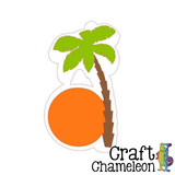 Palm Tree Acrylic Shape - CraftChameleon
 - 1