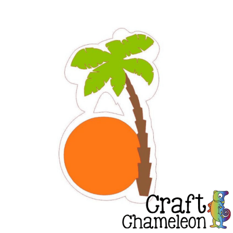 Palm Tree Acrylic Shape - CraftChameleon
 - 1
