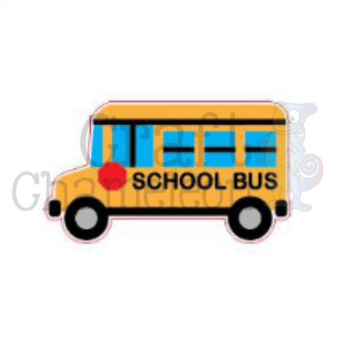 Acrylic Shaped School Bus - CraftChameleon
 - 1
