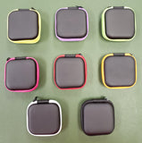 Square Earbud Holder Blank - Multiple colors - sold singly or set of 10