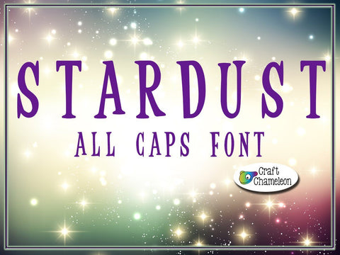 Stardust an All Caps Font