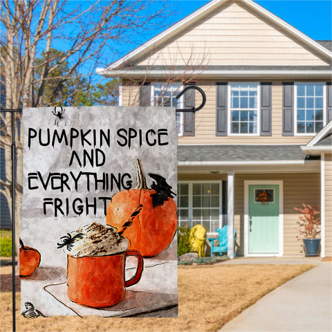Pumpkin Spice and Everything Fright Sublimation Digital Design