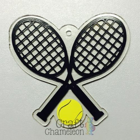 Acrylic Tennis Racquets - CraftChameleon
 - 1
