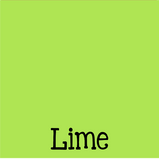 Oracal 8300 Transparent Calendered Adhesive Vinyl - Lime