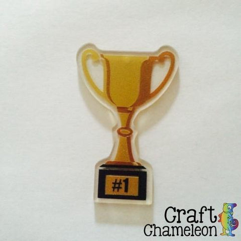 Trophy Acrylic Shape - CraftChameleon
 - 1