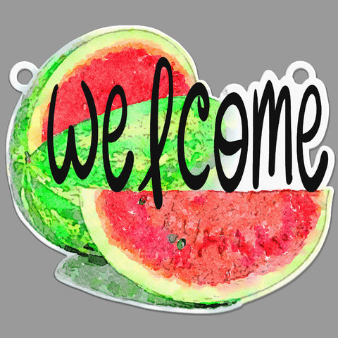 Watermelon Welcome Sublimation Digital Design