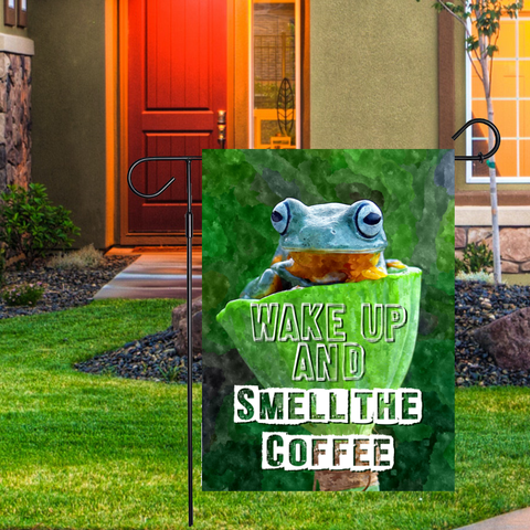 Wake Up and Smell the Coffee Sublimation Digital Design