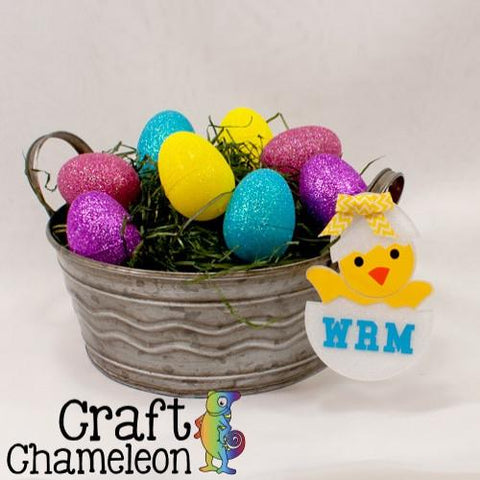 Set of 5 ~ Easter Chick Acrylic Shapes - CraftChameleon
 - 1